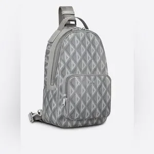 Dior | Bags | Dior Mini Rider Sling Bag Gray Cd Diamond  display picture 3